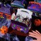 JOYIN 32 Pcs Halloween Trick or Treat Candy Boxes (5.6&#x22;x5.66&#x22;x3.5&#x22;), 3D Halloween House Cardboard Treat Boxes, Cupcake Cookie Goodie Boxs for Halloween Party Favor Supplies